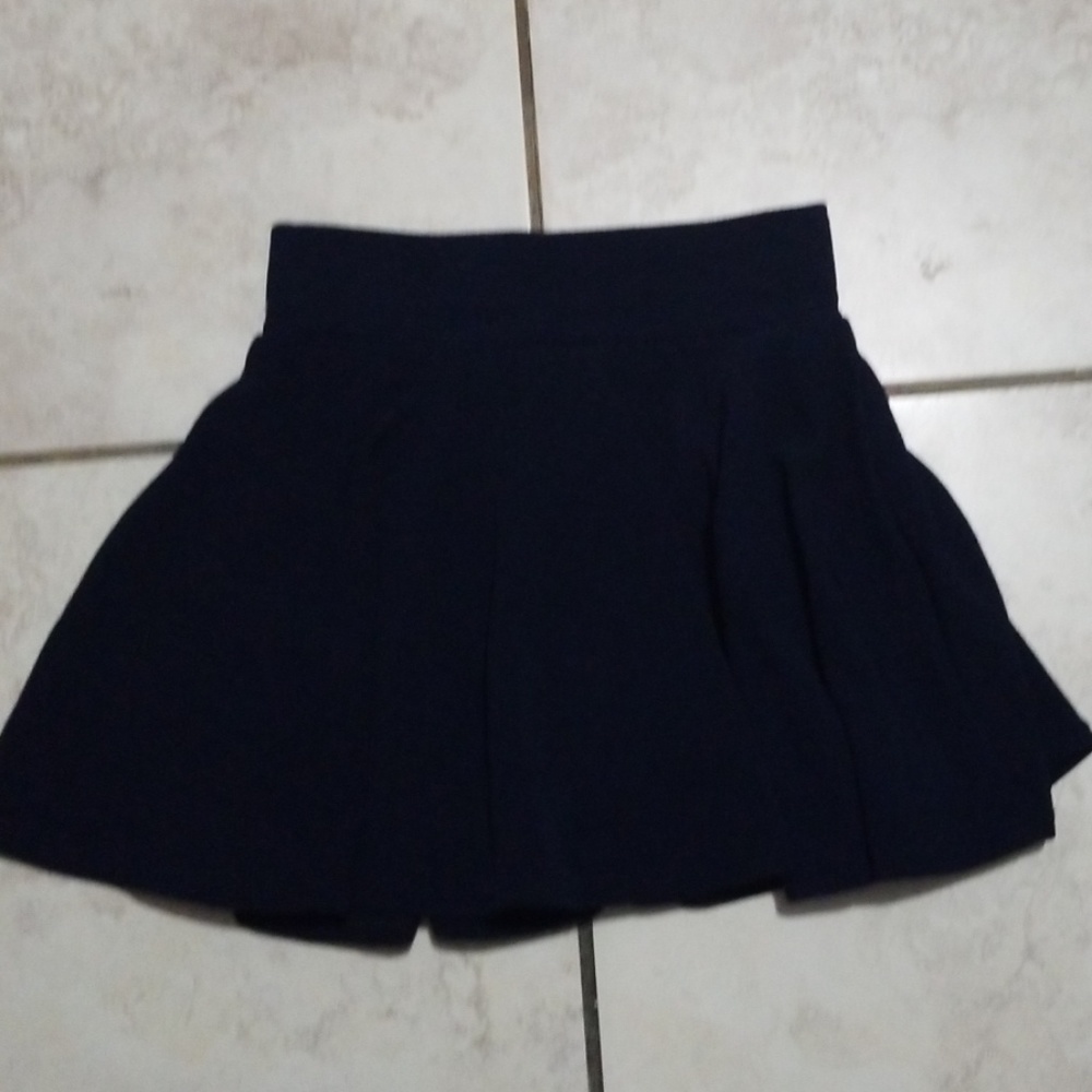 Mini falda.  Azul marino